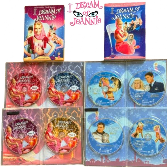 NEW I Dream of Jeannie Seasons 1 thru 4 Disc DVD Set - Picture 4 of 4
